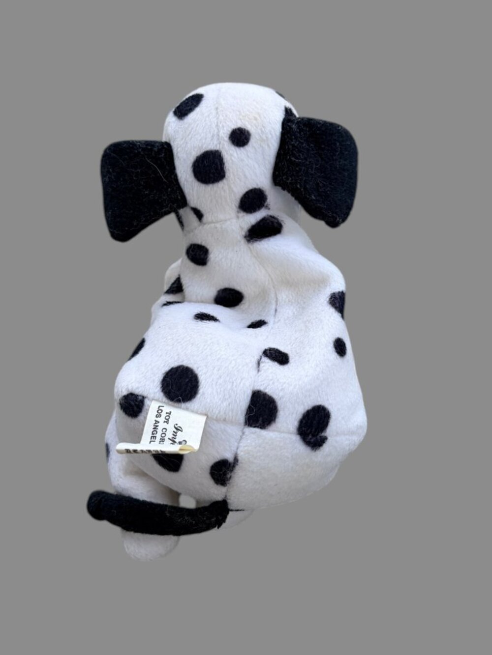Vintage Imperial Toy Plush Dalmatian Puppy Dog PVC Pellets Stuffed Animal Black - Picture 4 of 8